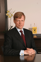 Steven van Groningen, chief executive of Raiffeisen in Romania
