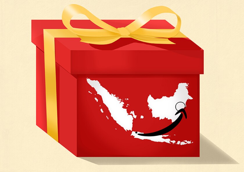 Indonesia map gift 780