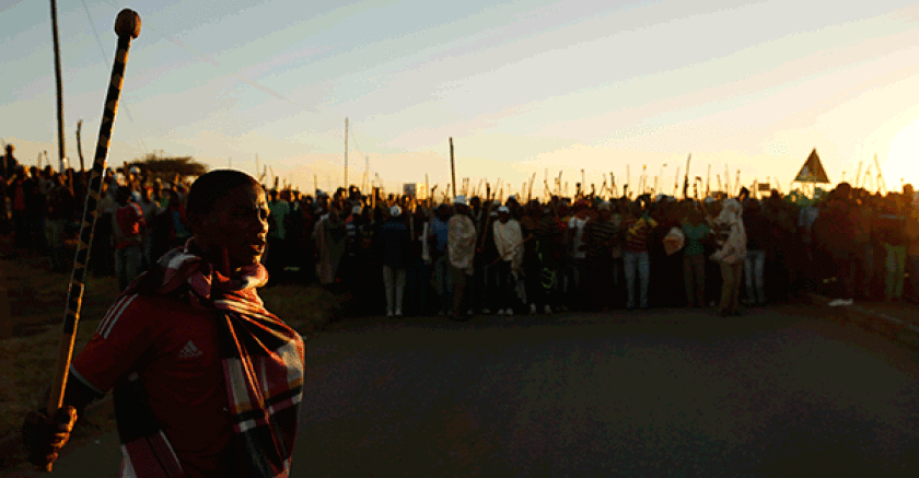 South Africa strike